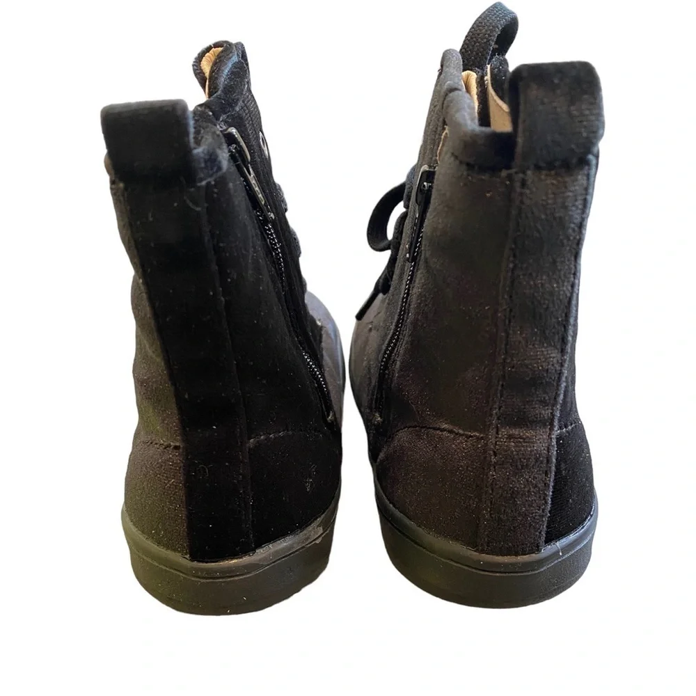 Old Soles Girls Velvey Swag Boot Black NWT